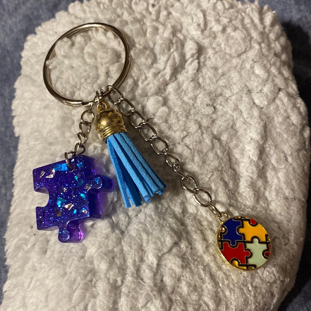 Autism Awareness KeyChains